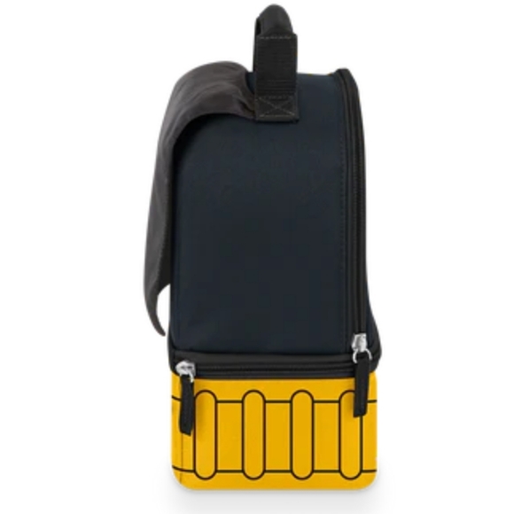 Thermos Batman Lunchbox Bag Cape Top Handle 2 Compartment Kids Boys Grey OS NWT - Picture 6 of 16